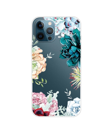 Coque iPhone 13 Pro variété de fleurs