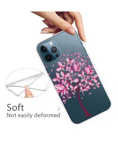 Coque iPhone 13 Pro arbre à papillons