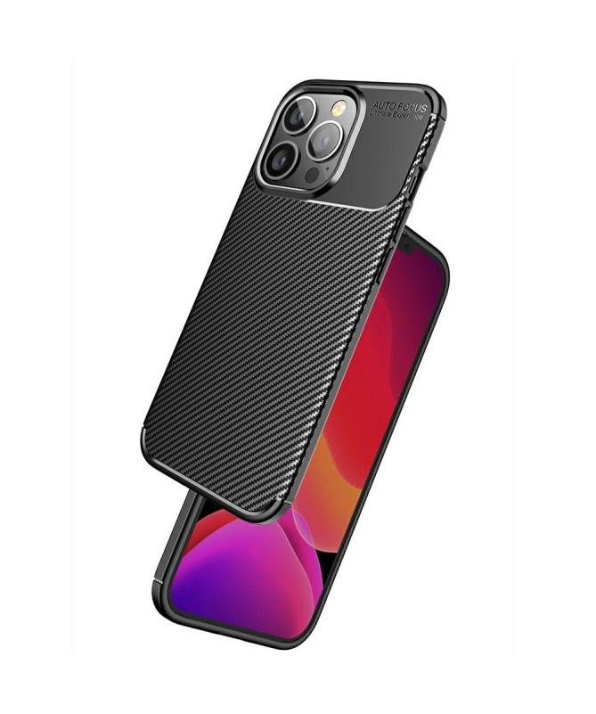 Coque iPhone 13 Pro style fibre de carbone