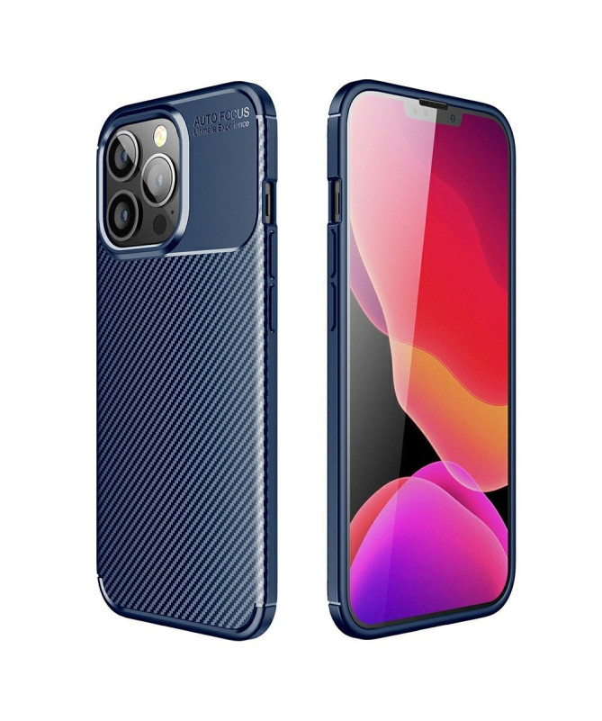 Coque iPhone 13 Pro style fibre de carbone