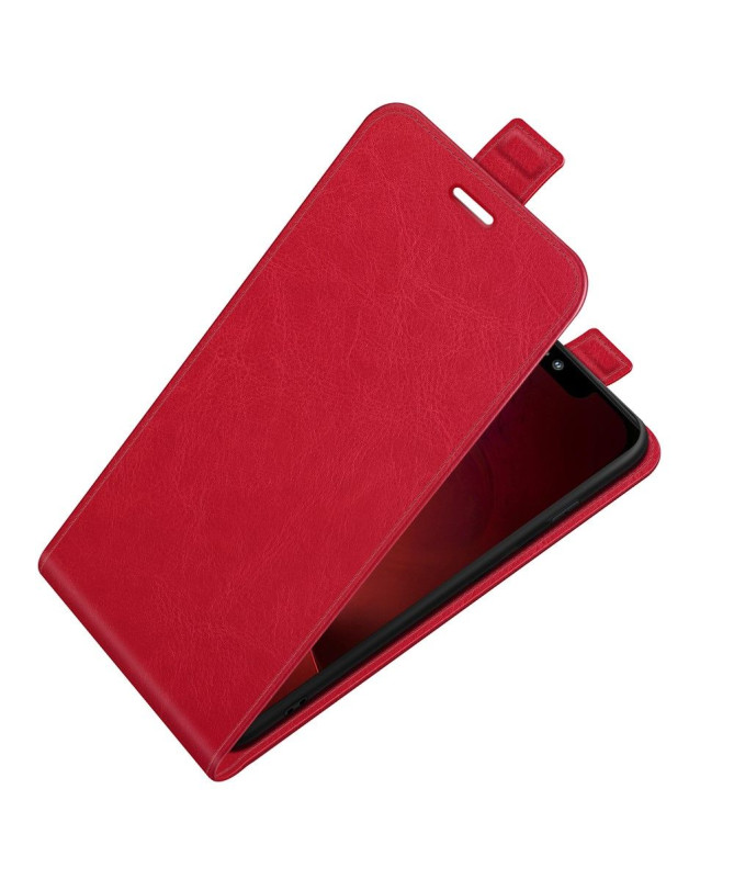 Housse iPhone 13 Pro simili cuir avec rabat vertical