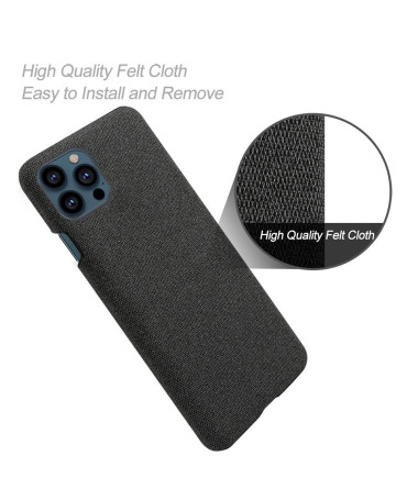 Coque iPhone 13 Pro revêtement tissu