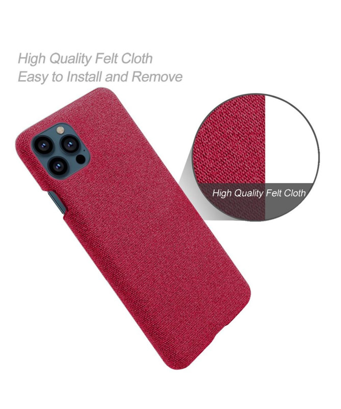 Coque iPhone 13 Pro revêtement tissu