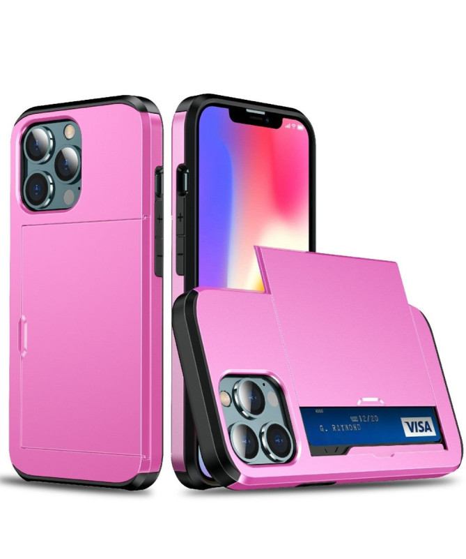 Coque iPhone 13 Pro Slide Porte Carte