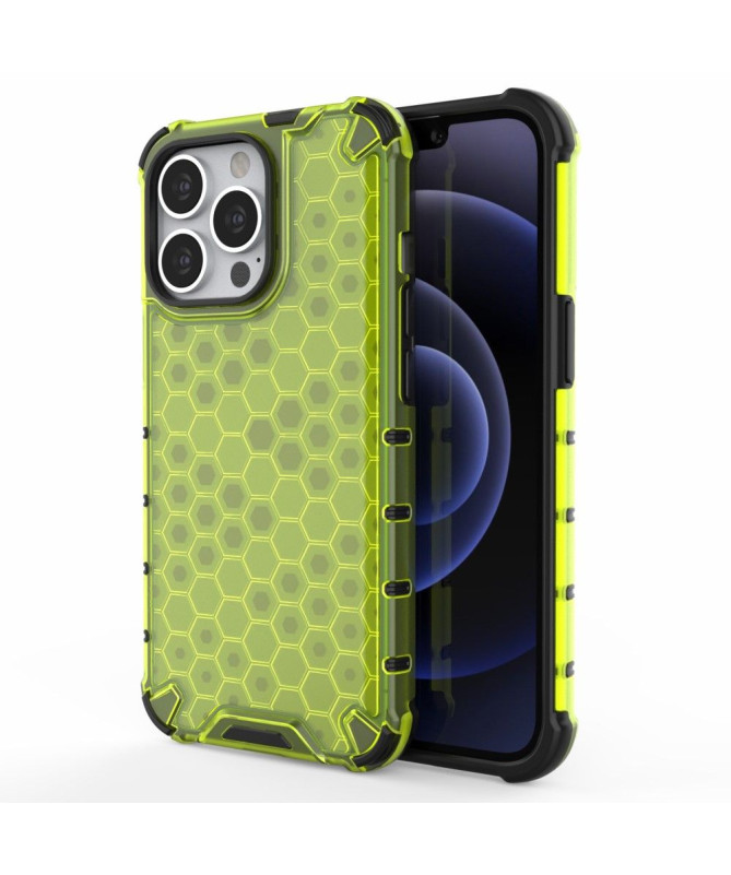 Coque iPhone 13 Pro Design Nid d'abeille