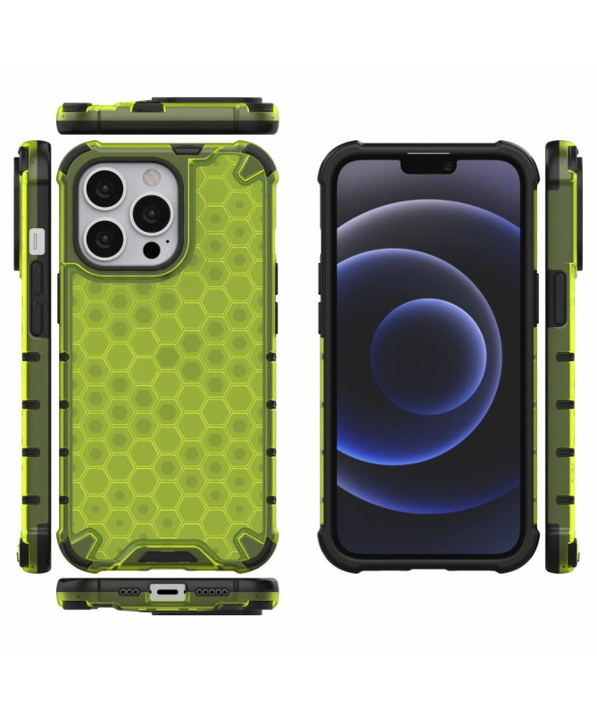 Coque iPhone 13 Pro Design Nid d'abeille