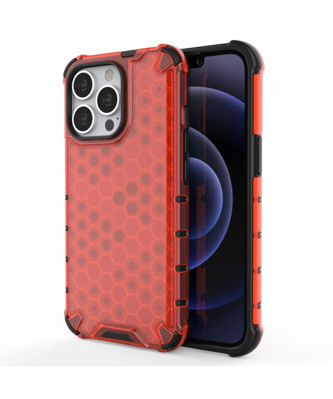 Coque iPhone 13 Pro Design Nid d'abeille