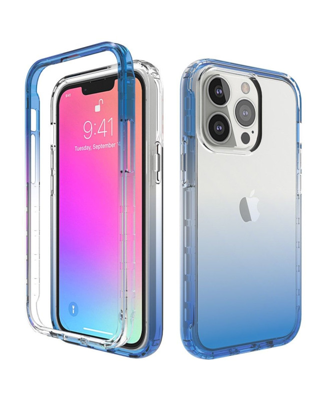 Coque iPhone 13 Pro Transparent Dégradé Antichocs