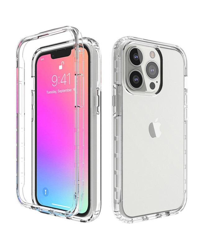 Coque iPhone 13 Pro Transparent Dégradé Antichocs