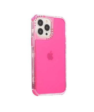 Coque iPhone 13 Pro semi transparent couleur