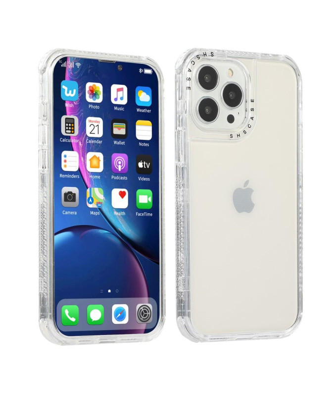 Coque iPhone 13 Pro semi transparent couleur