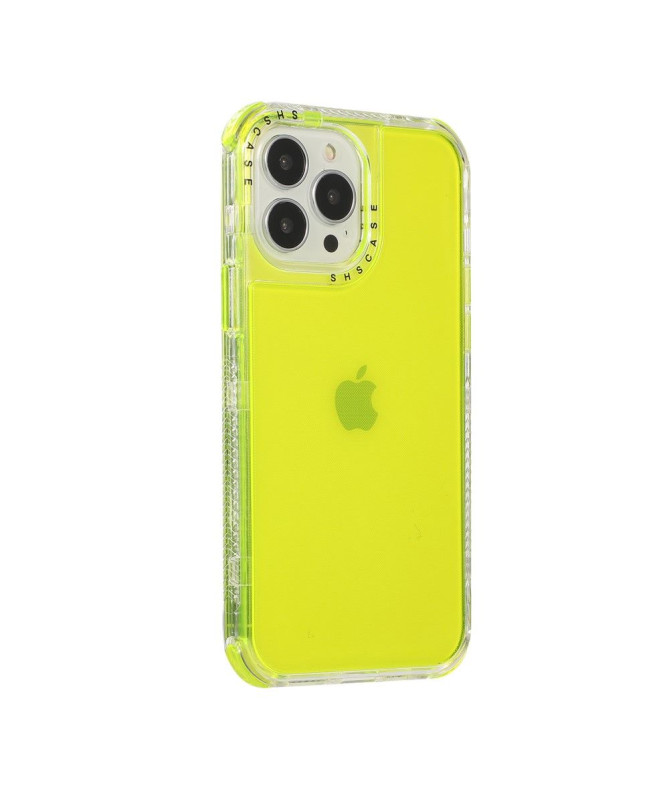 Coque iPhone 13 Pro semi transparent couleur