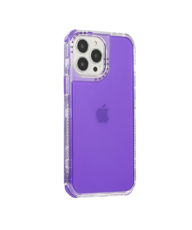 Coque iPhone 13 Pro semi transparent couleur