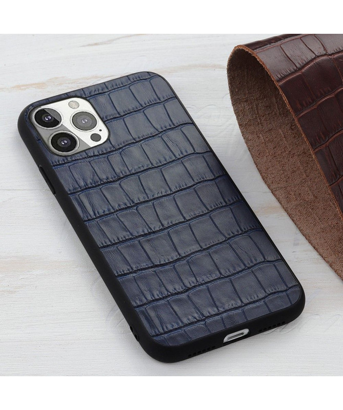 Coque iPhone 13 Pro Chic Croco