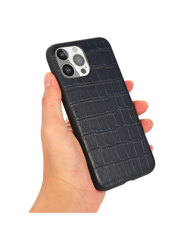 Coque iPhone 13 Pro Chic Croco