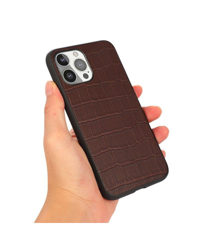 Coque iPhone 13 Pro Chic Croco