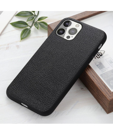 Coque iPhone 13 Pro cuir grainé