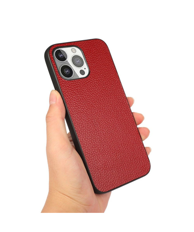 Coque iPhone 13 Pro cuir grainé