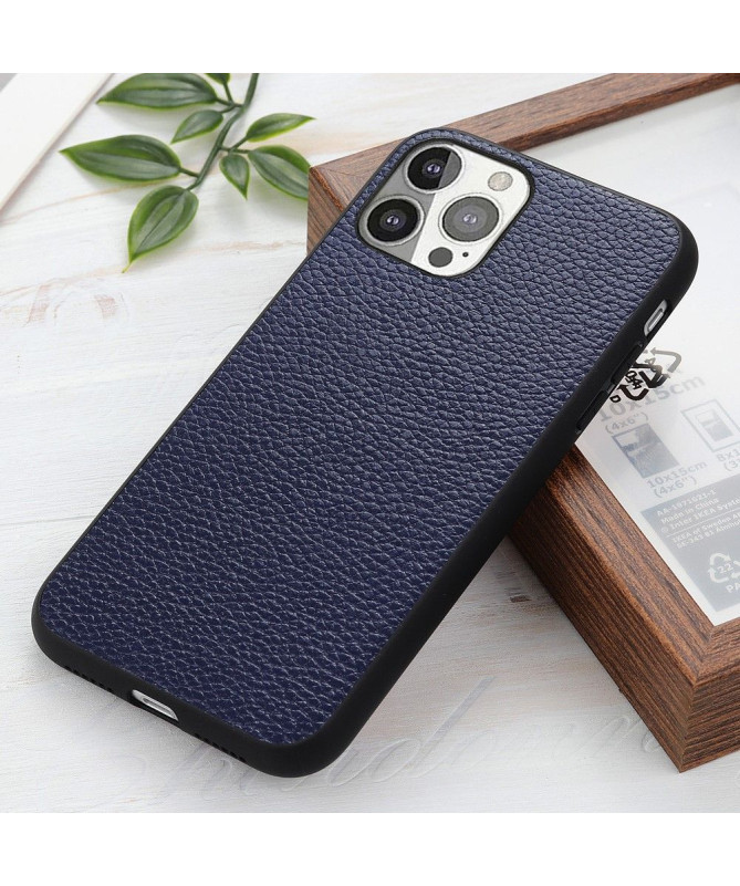 Coque iPhone 13 Pro cuir grainé