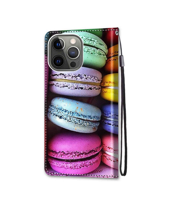 Housse iPhone 13 Pro Macarons