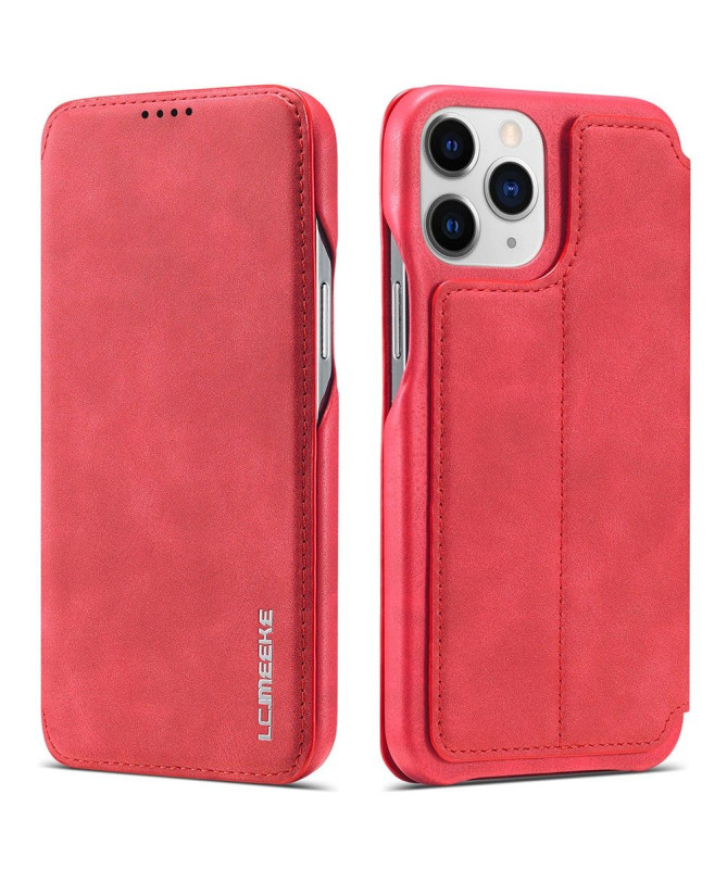 Coque iPhone 13 Pro LC.IMEEKE avec rabat simili cuir