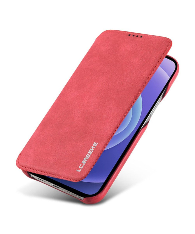 Coque iPhone 13 Pro LC.IMEEKE avec rabat simili cuir