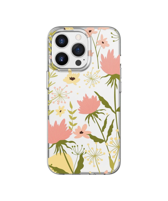 Coque iPhone 13 Pro Max MUTURAL fleurs