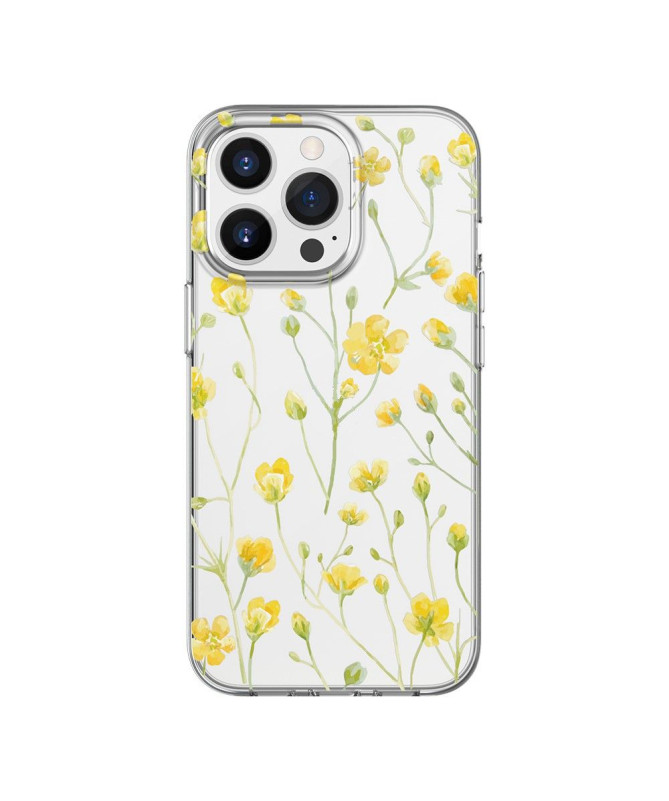 Coque iPhone 13 Pro Max MUTURAL fleurs