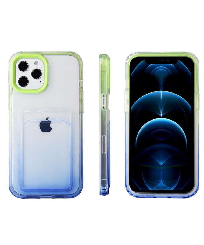 Coque iPhone 13 Pro Max Gradient Color Porte-Carte