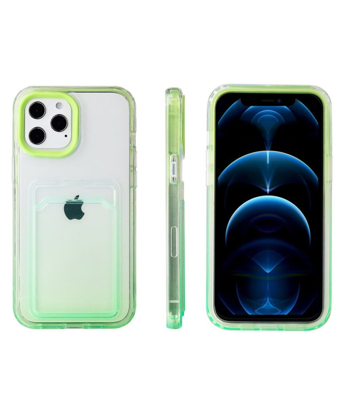 Coque iPhone 13 Pro Max Gradient Color Porte-Carte