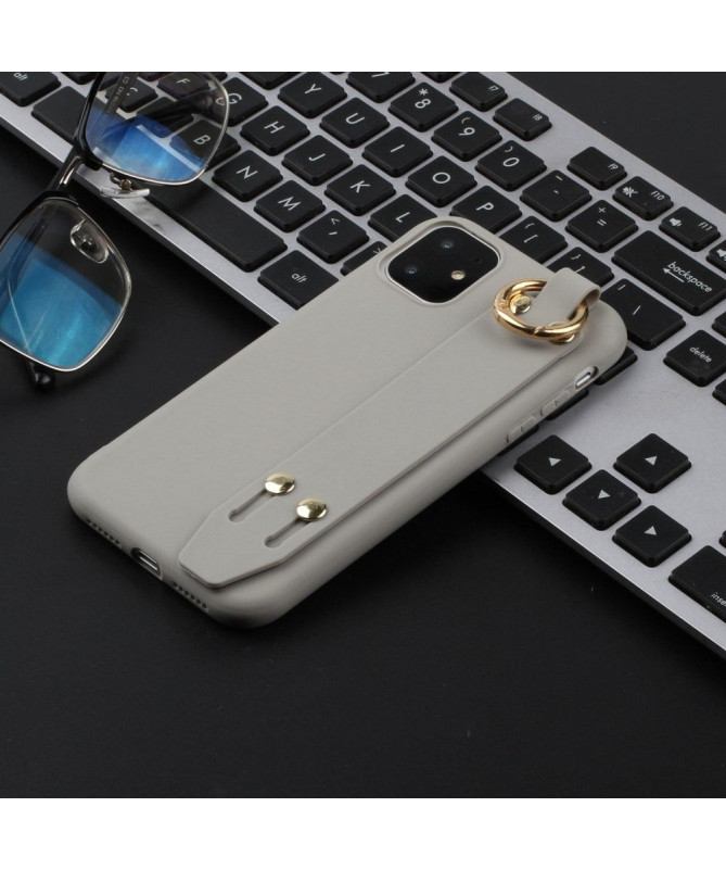 Coque iPhone 13 Pro Max Strap en silicone