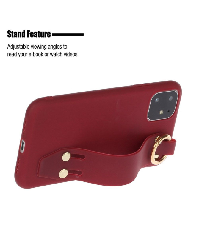 Coque iPhone 13 Pro Max Strap en silicone