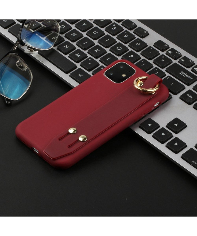 Coque iPhone 13 Pro Max Strap en silicone