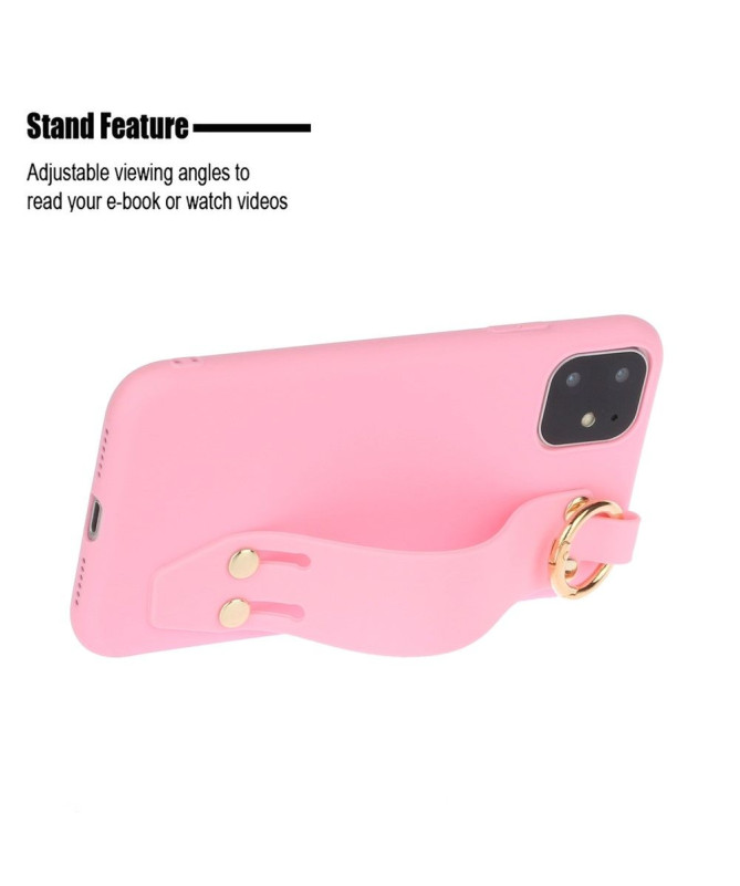 Coque iPhone 13 Pro Max Strap en silicone