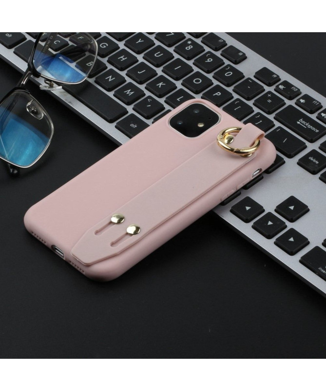 Coque iPhone 13 Pro Max Strap en silicone