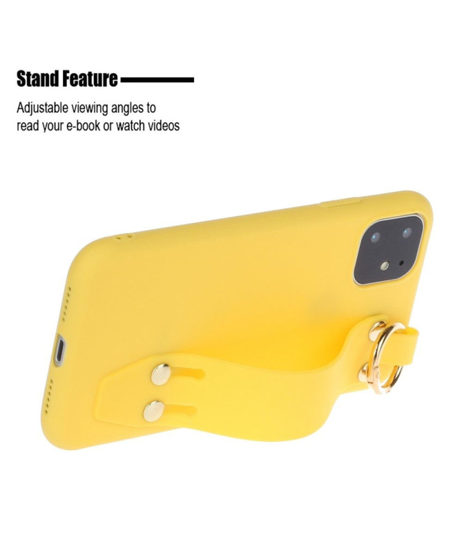 Coque iPhone 13 Pro Max Strap en silicone