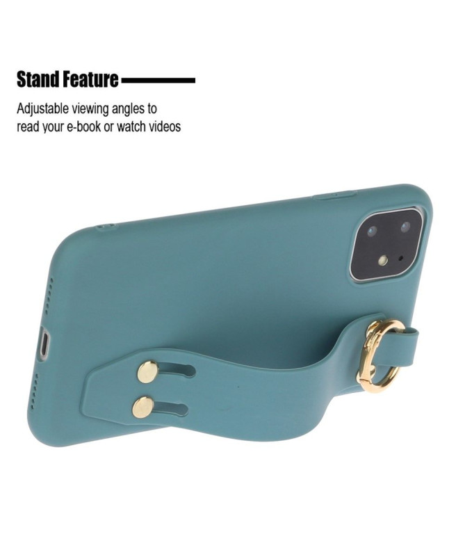 Coque iPhone 13 Pro Max Strap en silicone