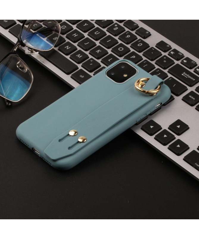 Coque iPhone 13 Pro Max Strap en silicone