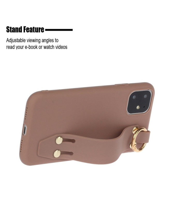 Coque iPhone 13 Pro Max Strap en silicone