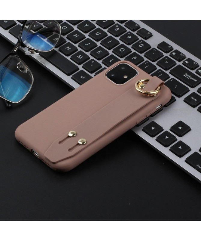 Coque iPhone 13 Pro Max Strap en silicone