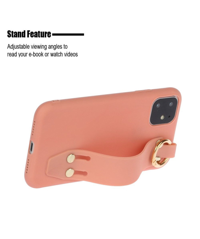 Coque iPhone 13 Pro Max Strap en silicone