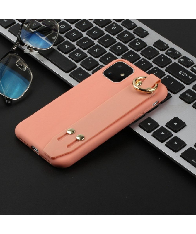 Coque iPhone 13 Pro Max Strap en silicone