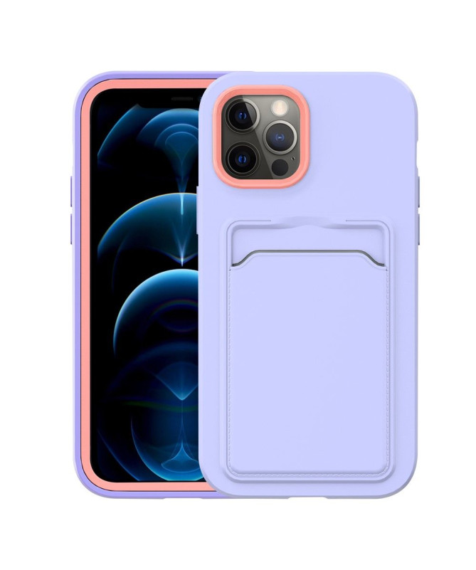 Coque iPhone 13 Pro Max Skin-Touch Porte-carte