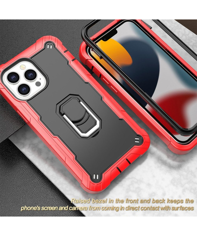 Coque iPhone 13 Pro Bicolore Ring Armor