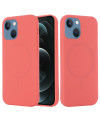 Coque iPhone 13 mini silicone liquide avec MagSafe