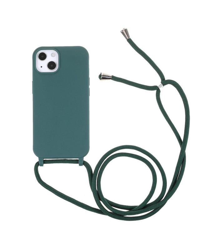 Coque iPhone 13 mini avec cordon bandoulière