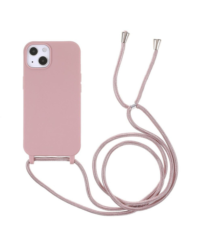 Coque iPhone 13 mini avec cordon bandoulière