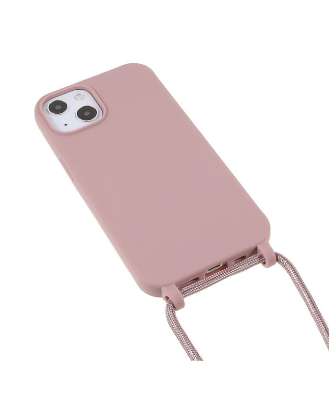 Coque iPhone 13 mini avec cordon bandoulière