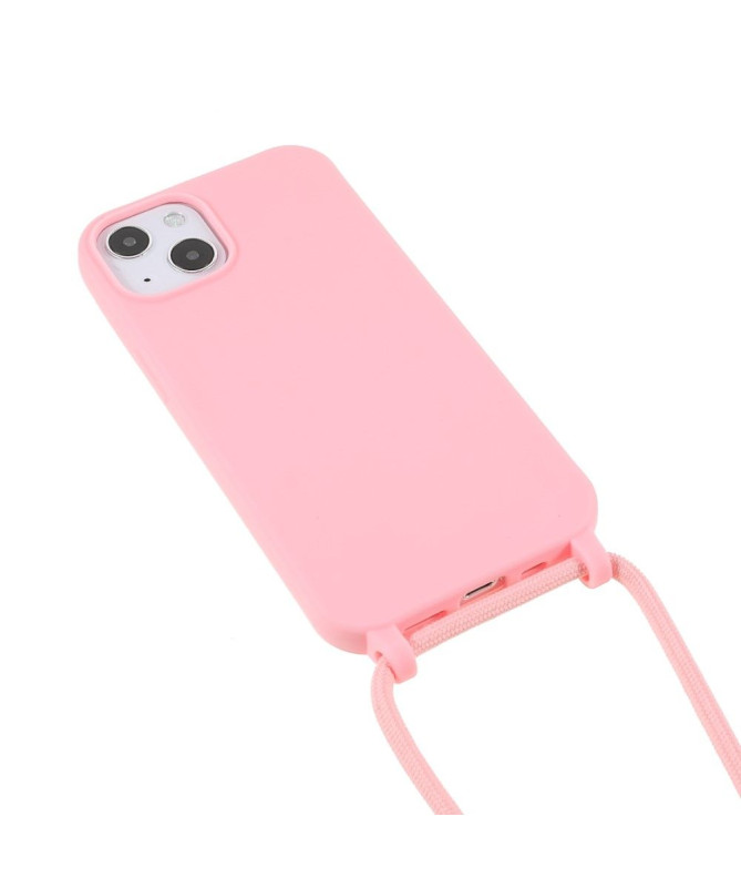 Coque iPhone 13 mini avec cordon bandoulière