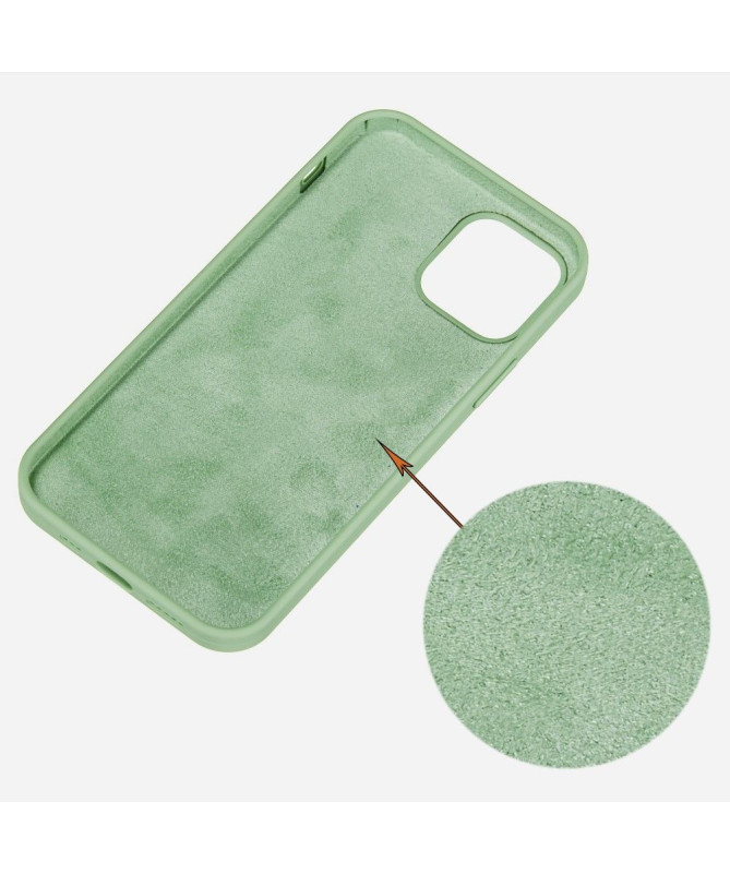 Coque iPhone 13 mini Silicone Liquide
